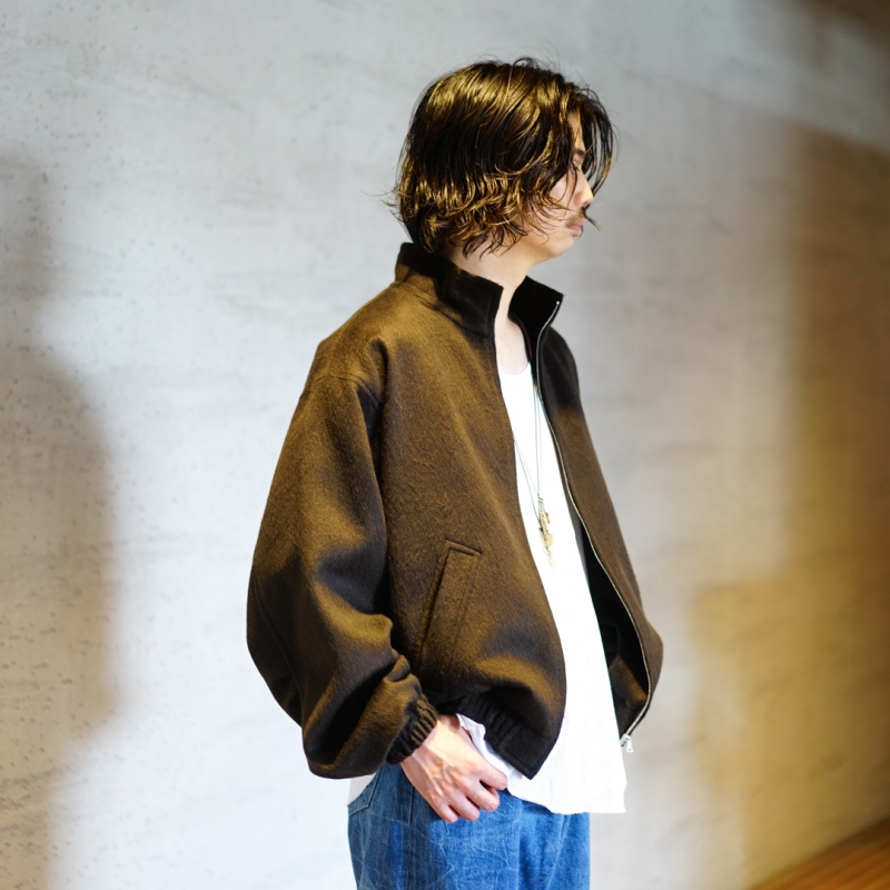 AURALEE(オーラリー) 25AW Collectionの新作、Baby Camel Flannel Zip