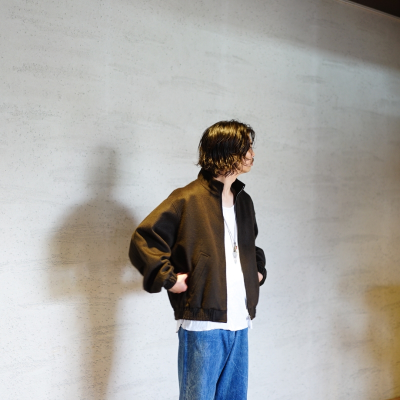 AURALEE(オーラリー) 25AW Collectionの新作、Baby Camel Flannel Zip
