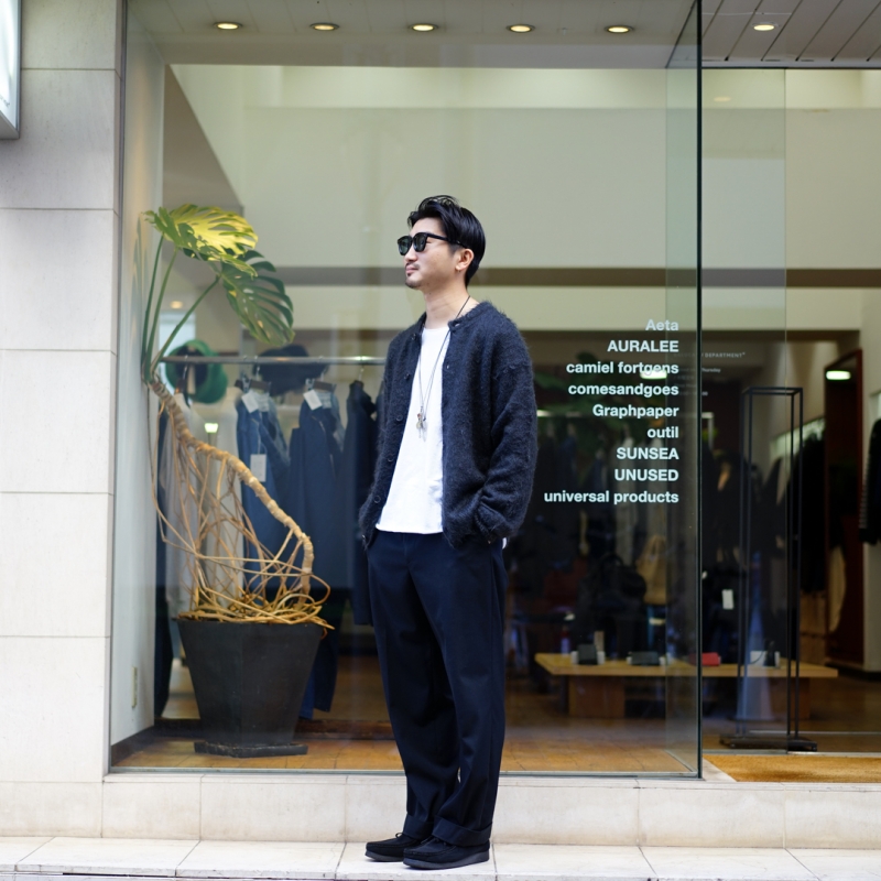 パンツ AURALEE 25AW GABARDINE SLACKS パンツ auralee light wool max gabardine slacks パンツ / AURALEE