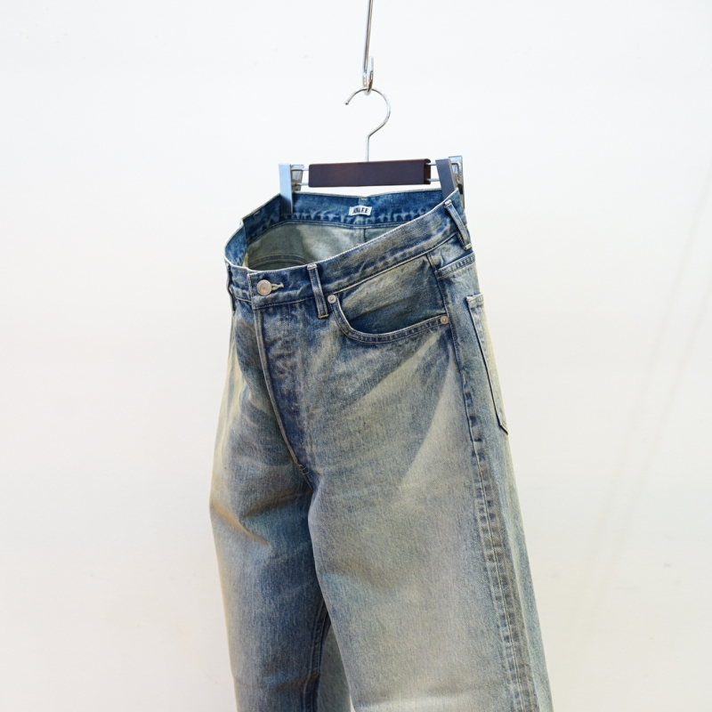 サイズ30 25AW AURALEE SELVEDGE FADED HEAVY 25AW AURALEE SELVEDGE FADED HEAVY DENIM WIDE PANTS / A25AP03DH*DM
