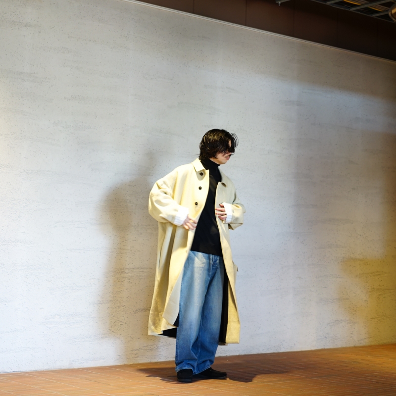 定9.9万 新品 25AW BESTIAIRE ベスティエ コート BESTIAIRE(ベスティエ) 25AW Collectionの新作、Pocket Coat/Beigeのご
