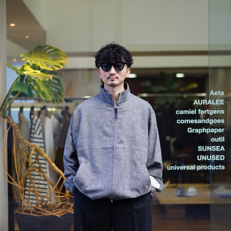 FARAH (ファーラー) 25AW Collectionの新作、Stand Collar Zip Up