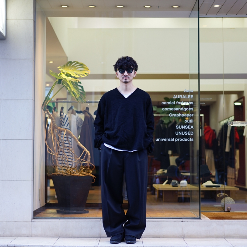 本日12月5日発売。SUNSEA(サンシー) 31th Collectionの新作、Shrinkage