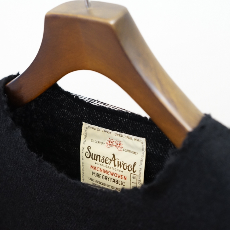 SUNSEA(サンシー) 31th Collectionの新作、Shrinkage Sweat Shirtのご