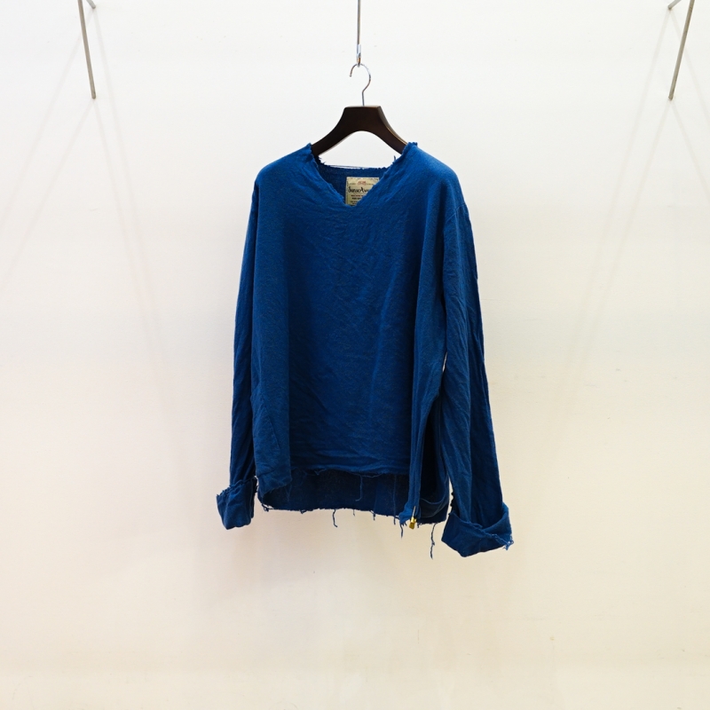 SUNSEA(サンシー) 31th Collectionの新作、Shrinkage V-Neckのご紹介