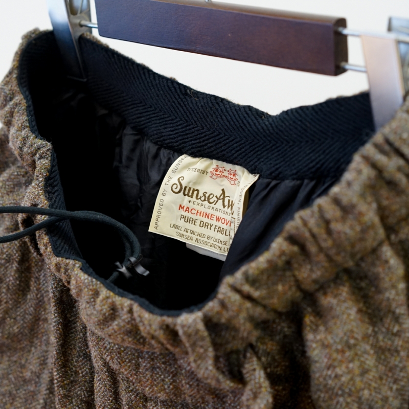 本日発売。SUNSEA(サンシー) 31th Collectionの新作、British Wool 