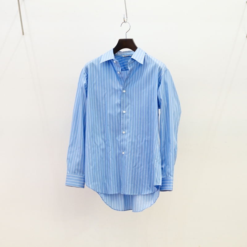 AURALEE シャツ AURALEE(オーラリー) 26SS Collectionの新昨、Cotton Silk Stripe