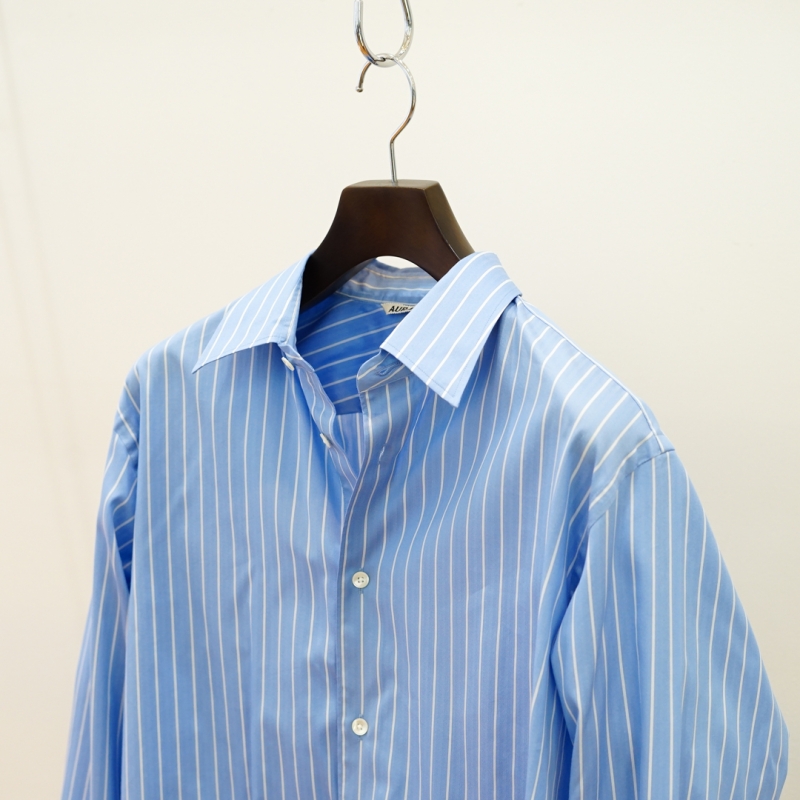 AURALEE(オーラリー) 26SS Collectionの新昨、Cotton Silk Stripe