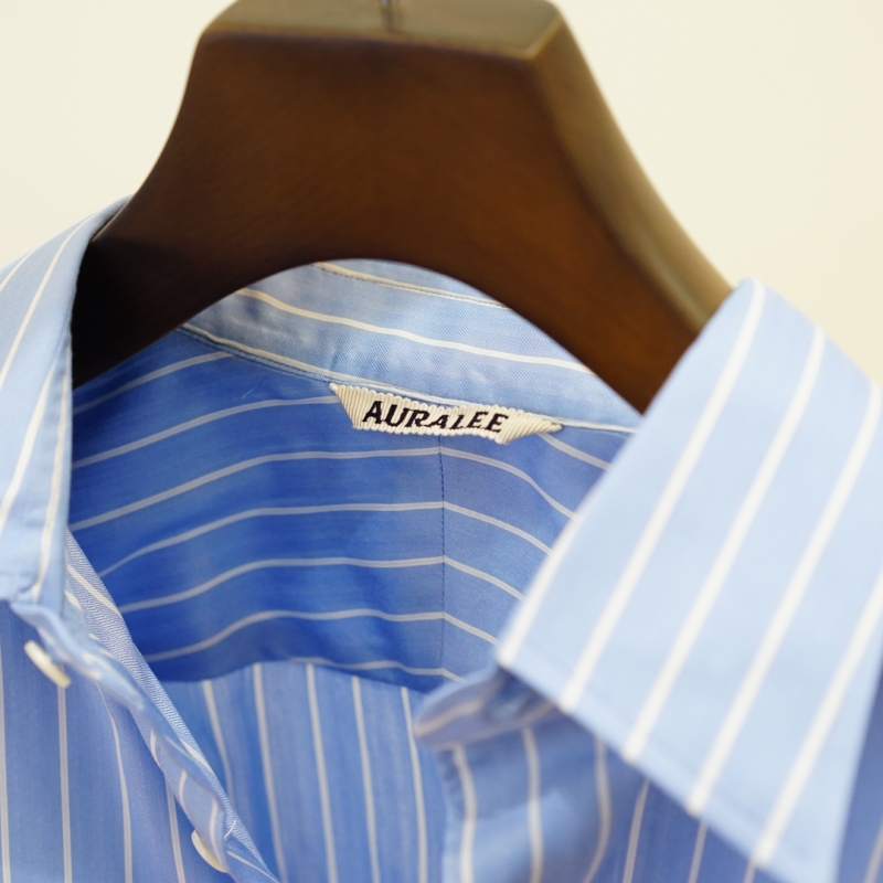 AURALEE(オーラリー) 26SS Collectionの新昨、Cotton Silk Stripe
