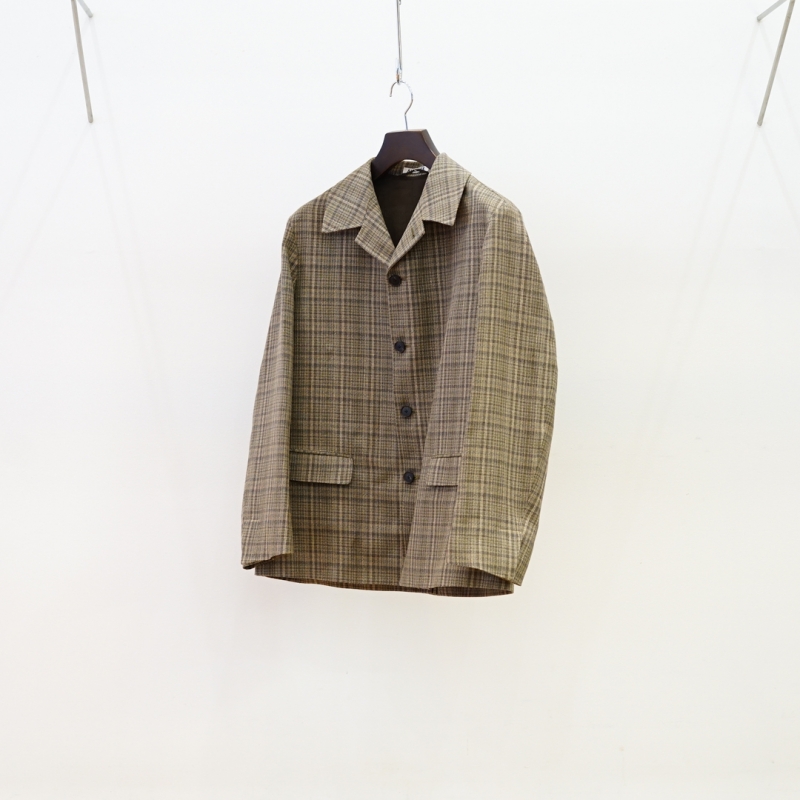 AURALEE (オーラリー) 26SS Collectionの新作、Silk Linen Nep Check