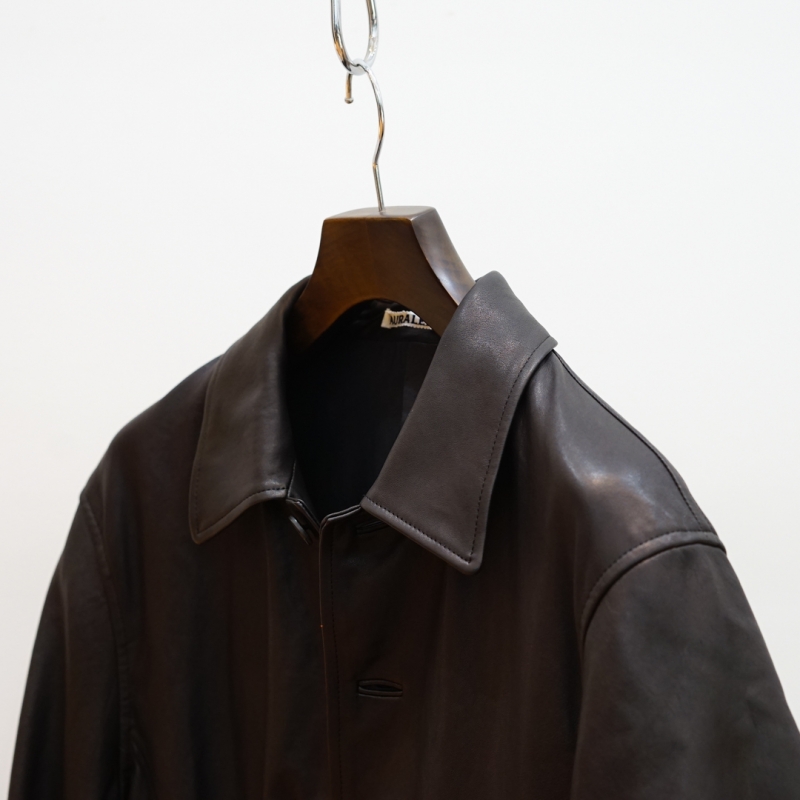 AURALEE (オーラリー)26SS Collectionの新作、Texured Lamb Leather