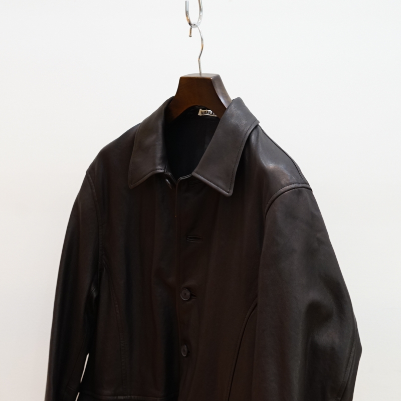 AURALEE (オーラリー)26SS Collectionの新作、Texured Lamb Leather