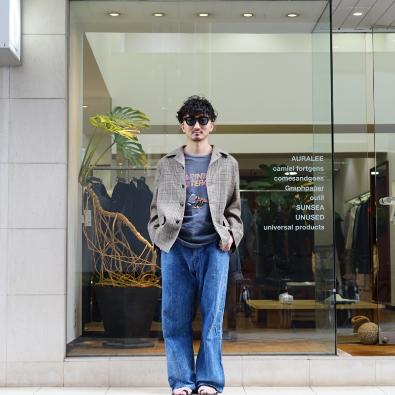 AURALEE (オーラリー) 26SS Collectionの新作、Silk Linen Nep Check