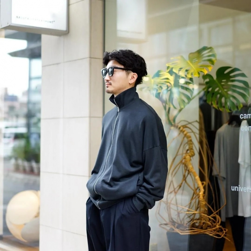 AURALEE (オーラリー)の新作、Super High Gauge Sweat Zip Blouson