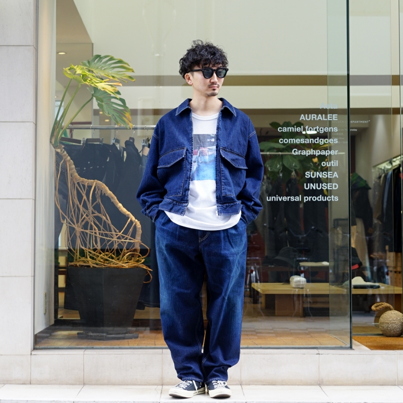 Graphpaper (グラフペーパー) 26SS Collectionの新作、Selvage Denim