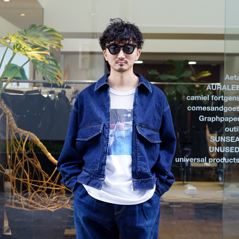 Graphpaper (グラフペーパー) 26SS Collectionの新作、Selvage Denim