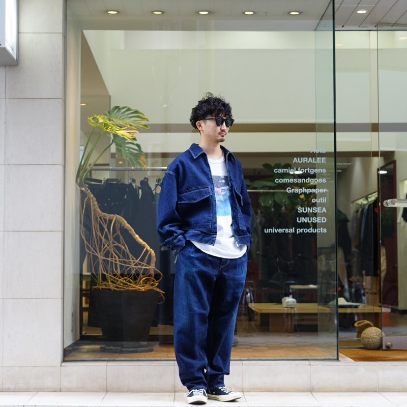 Graphpaper (グラフペーパー) 26SS Collectionの新作、Selvage Denim 