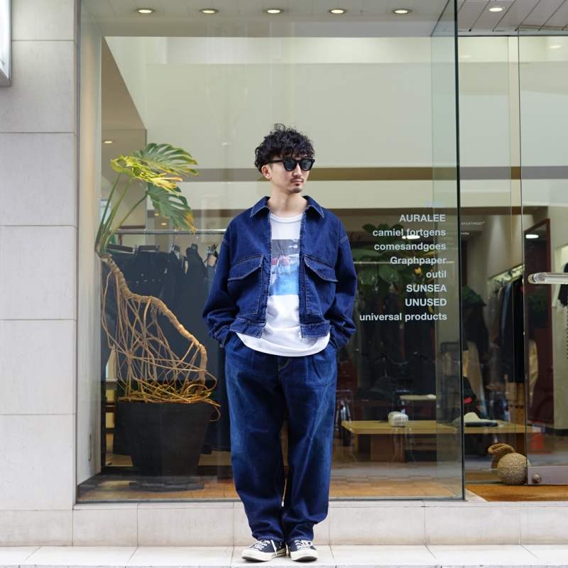 Graphpaper (グラフペーパー) 26SS Collectionの新作、Selvage Denim 