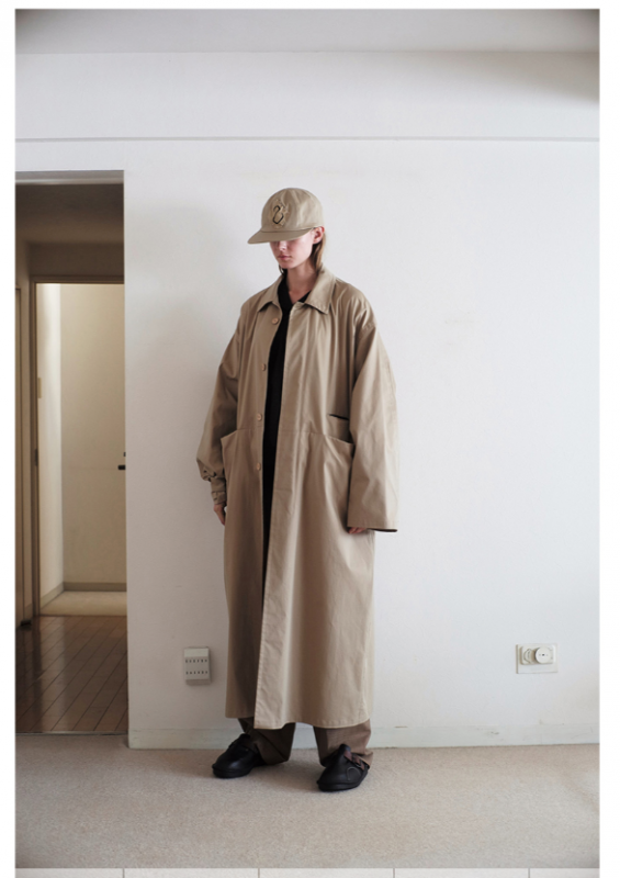 SUNSEA(サンシー) 31th Collectionの新作、Soutien Collar Coatのご