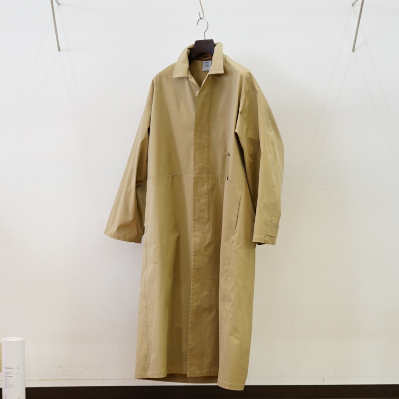 SUNSEA(サンシー) 31th Collectionの新作、Soutien Collar Coatのご