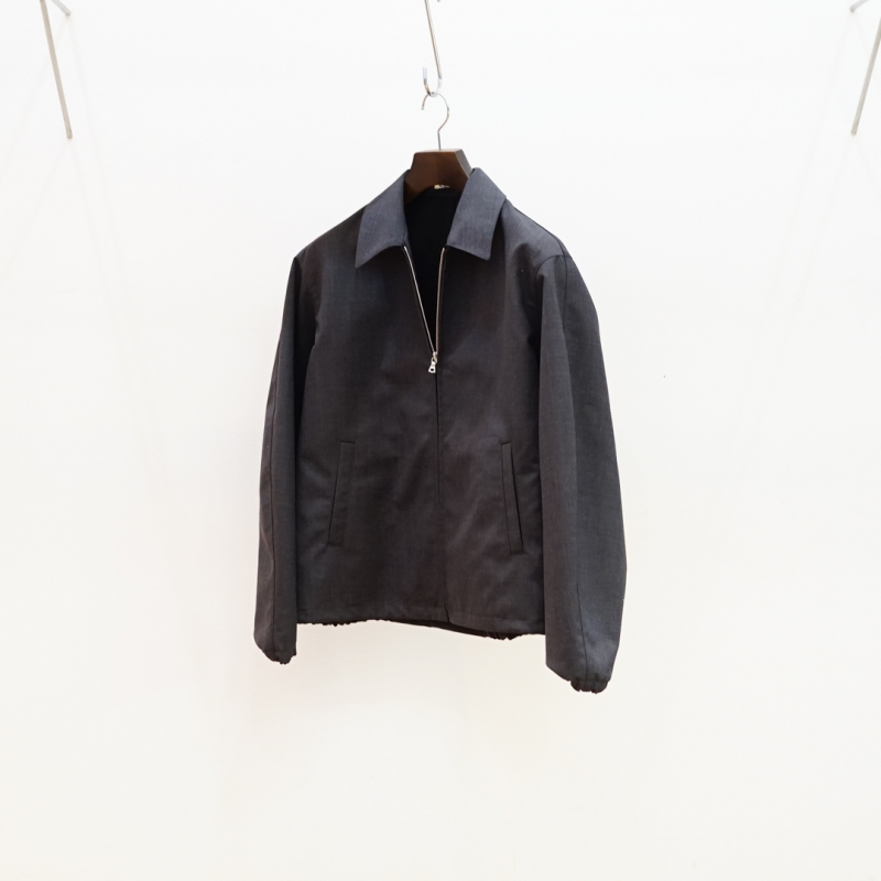 ジャケット・アウター AURALEE BONDEDTROPICALWOOL ZIP 26ss 5 AURALEE (オーラリー) 26SS Collectionの新作、Bonded Tropical Wool