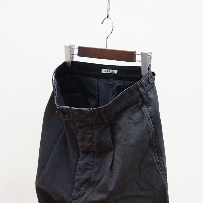 AURALEE(オーラリー) 26SS Collectionの新作、Garment-Dyed Finx Light