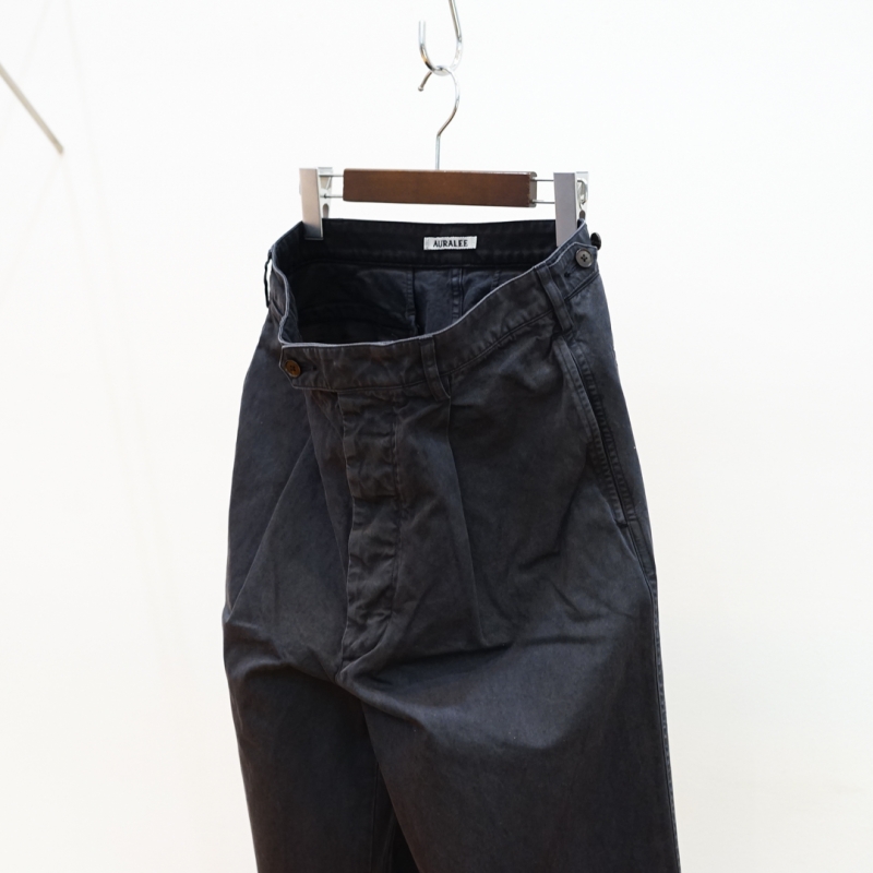 AURALEE(オーラリー) 26SS Collectionの新作、Garment-Dyed Finx Light