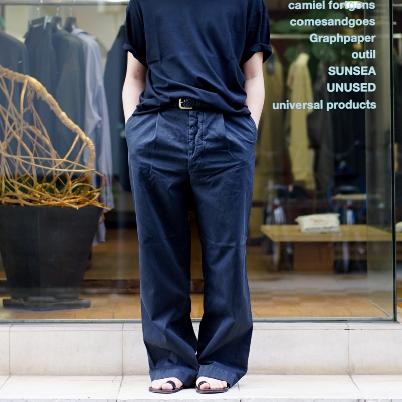 AURALEE(オーラリー) 26SS Collectionの新作、Garment-Dyed Finx Light