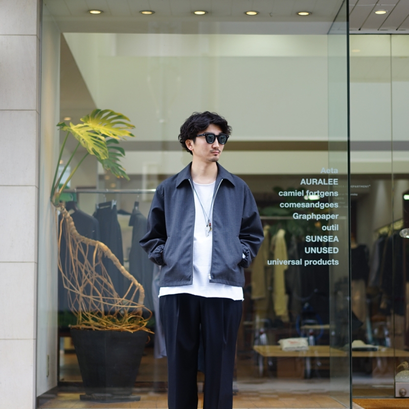 AURALEE (オーラリー) 26SS Collectionの新作、Bonded Tropical Wool