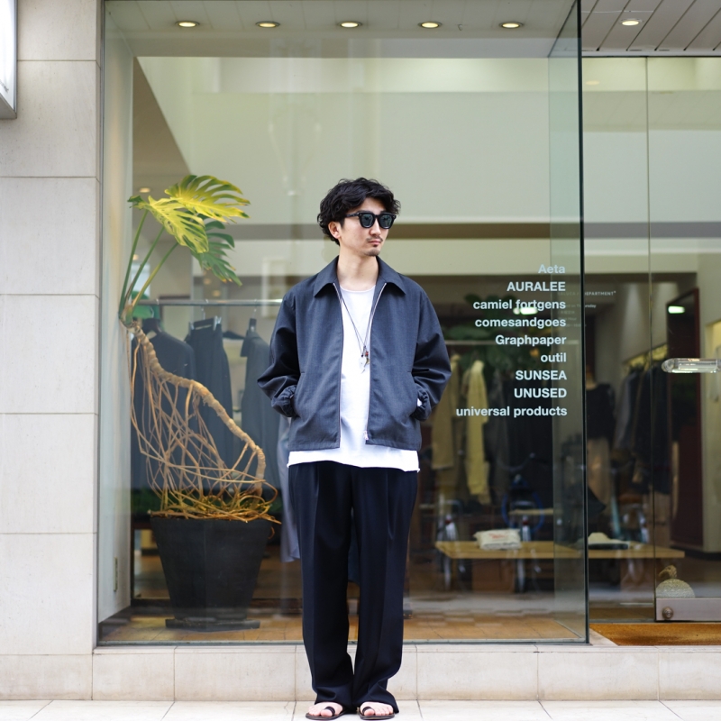AURALEE (オーラリー) 26SS Collectionの新作、Bonded Tropical Wool