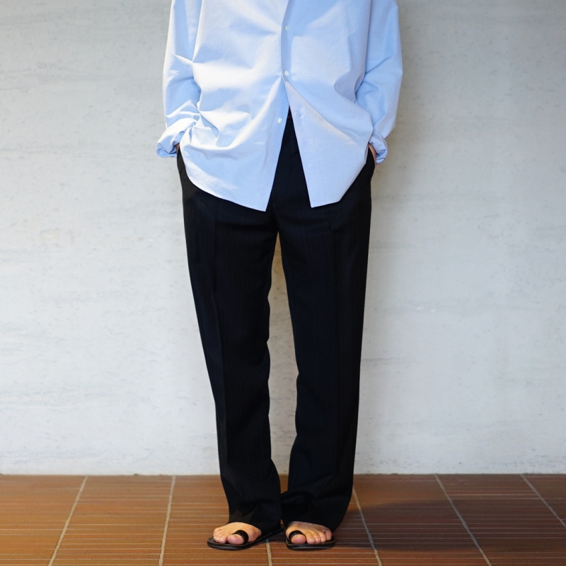 AURALEE(オーラリー) 26SS Collectionの新作、Bluefaced Wool Two-Tuck
