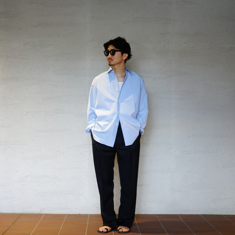 AURALEE (オーラリー) 26SS Collectionの新作、Bluefaced Wool Two