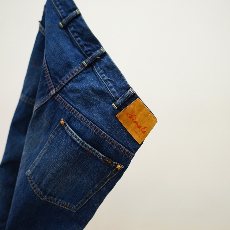 chimala(チマラ) 26SS Collectionの新作、Selvedge Denim Deep Rise