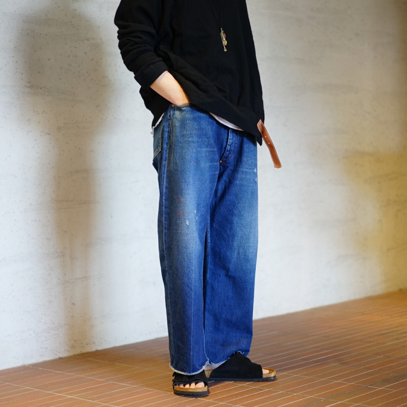 chimala(チマラ) 26SS Collectionの新作、Selvedge Denim Deep Rise
