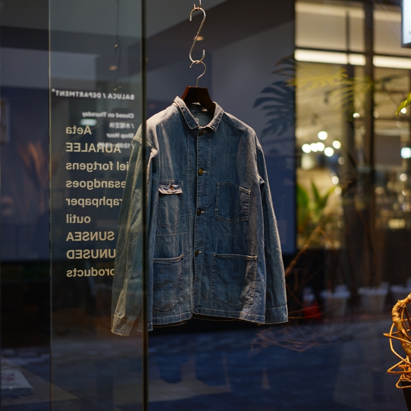 chimala (チマラ) 26SS Collectionの新作、Denim Short Chore Jacket
