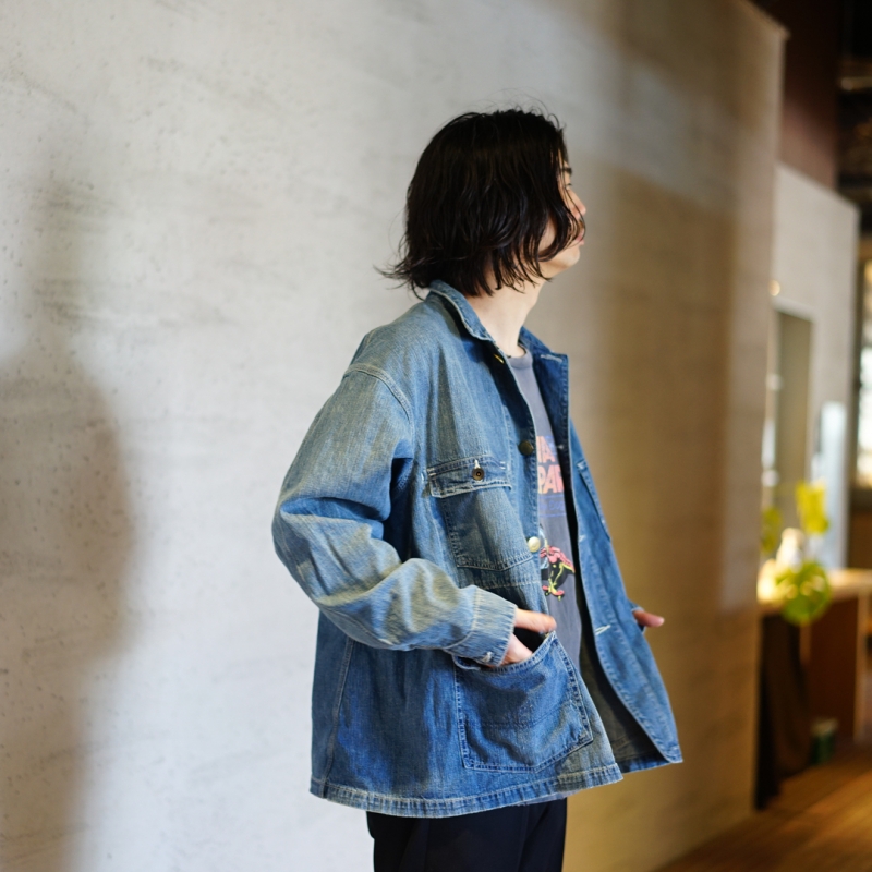 chimala (チマラ) 26SS Collectionの新作、Denim Short Chore Jacket