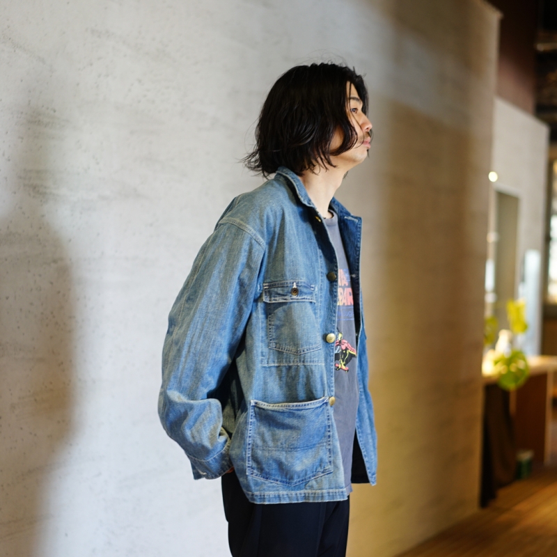 chimala (チマラ) 26SS Collectionの新作、Denim Short Chore Jacket
