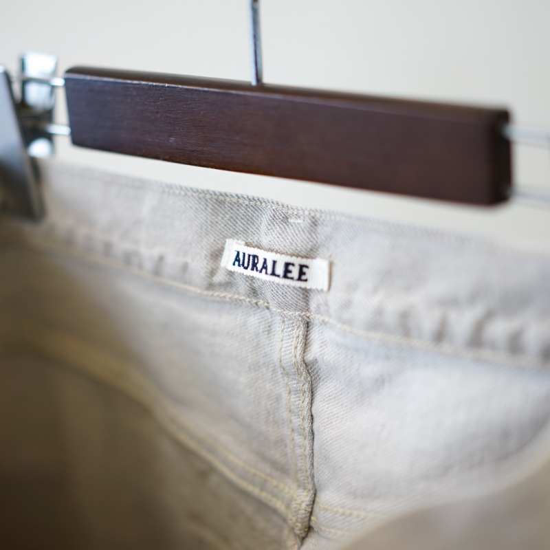 AURALEE(オーラリー) 26SS Collectionの新作、Faded Hard Twist Brown
