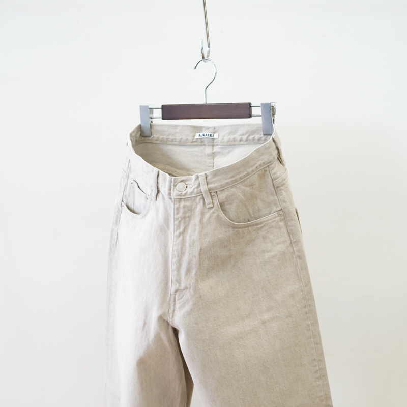 AURALEE(オーラリー) 26SS Collectionの新作、Faded Hard Twist Brown