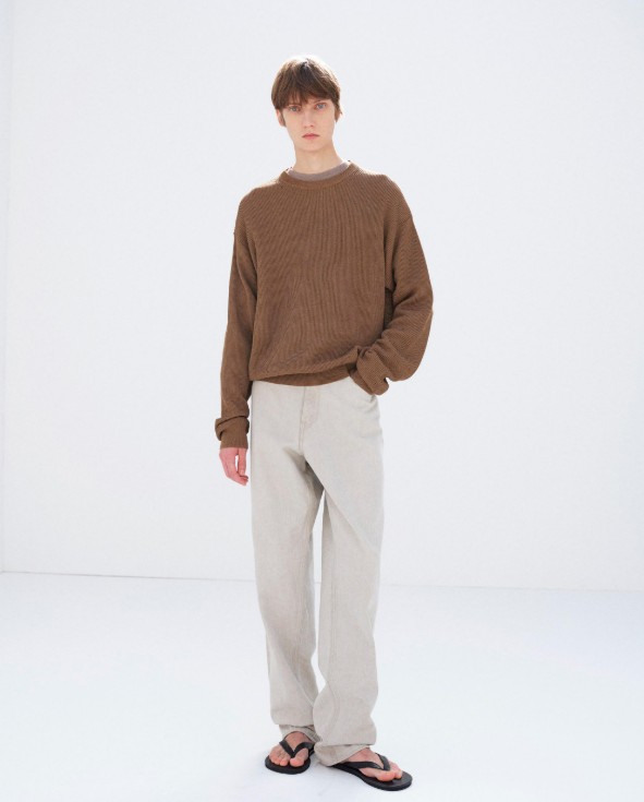 AURALEE(オーラリー) 26SS Collectionの新作、Faded Hard Twist Brown
