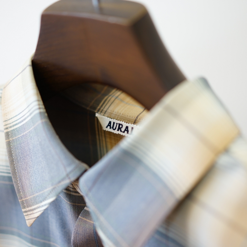 AURALEE (オーラリー) 26SS Collectionの新作、Super Light Wool Check