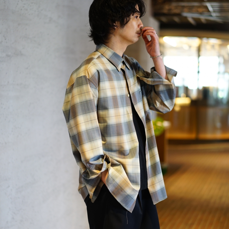 AURALEE (オーラリー) 26SS Collectionの新作、Super Light Wool Check