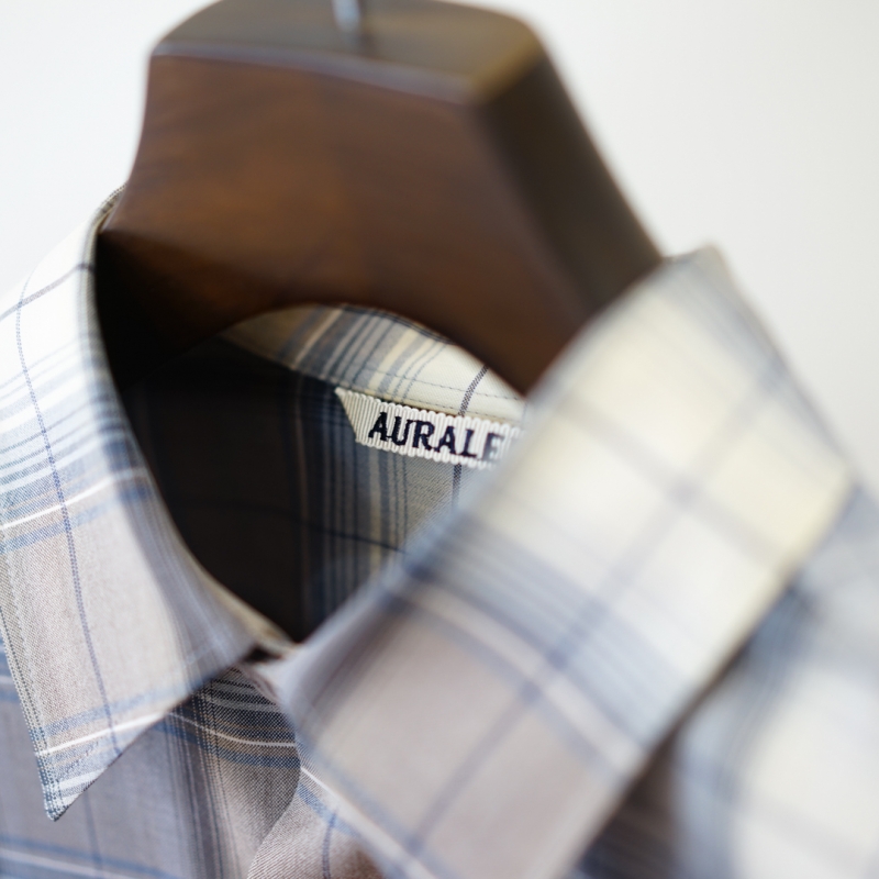 AURALEE (オーラリー) 26SS Collectionの新作、Super Light Wool Check