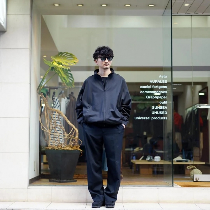 Graphpaper(グラフペーパー) の新作、SIDOGRAS Melange Ponte Track