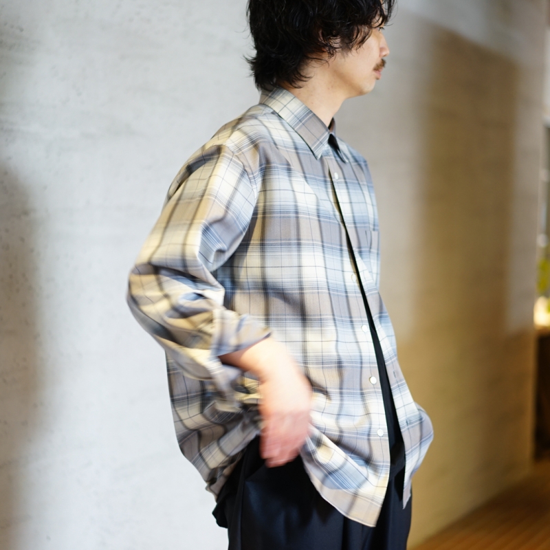 AURALEE (オーラリー) 26SS Collectionの新作、Super Light Wool Check