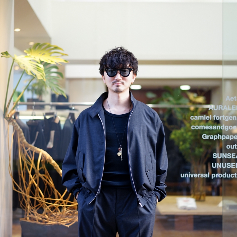 【オーラリー】26SS /サマーウールブルゾン/新品未使用 AURALEE (オーラリー) 26SS Collectionの新作、Ultra Fine Tropical