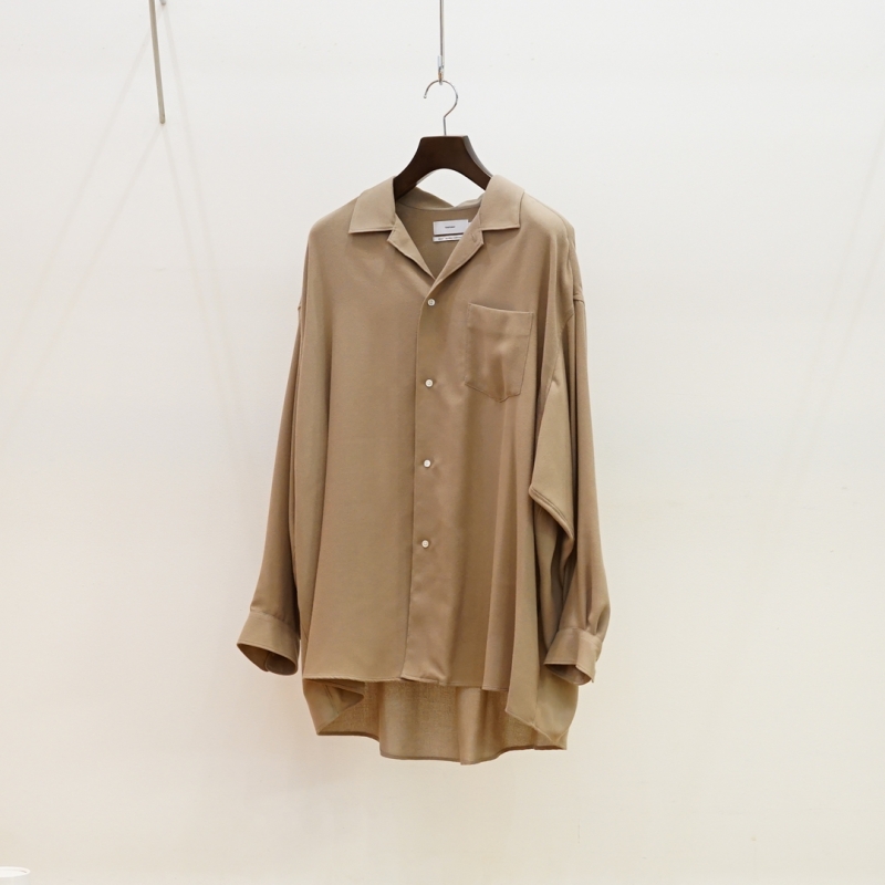 26SSグラフペーパーViscose Viyella SleepingShirt Graphpaper (グラフペーパー) 26SS Collectionの新作、Viscose Viyella