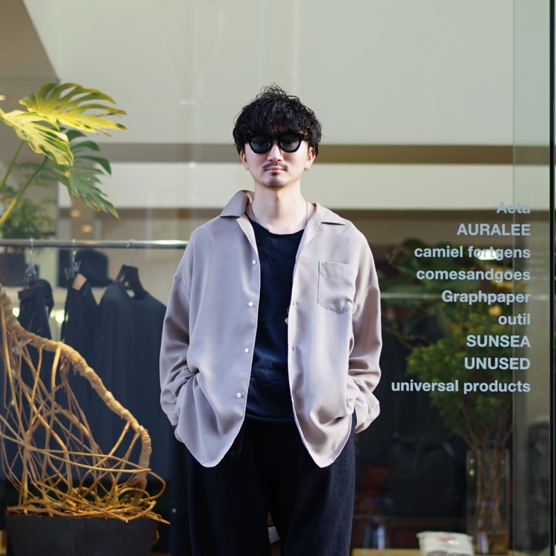 Graphpaper (グラフペーパー) 26SS Collectionの新作、Viscose Viyella