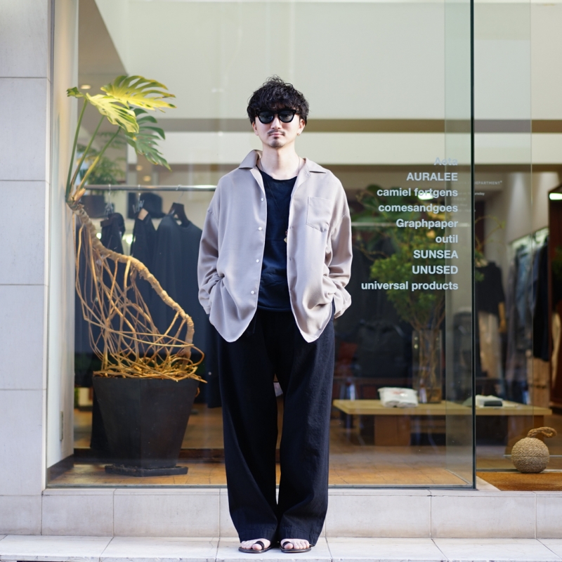 Graphpaper (グラフペーパー) 26SS Collectionの新作、Viscose Viyella