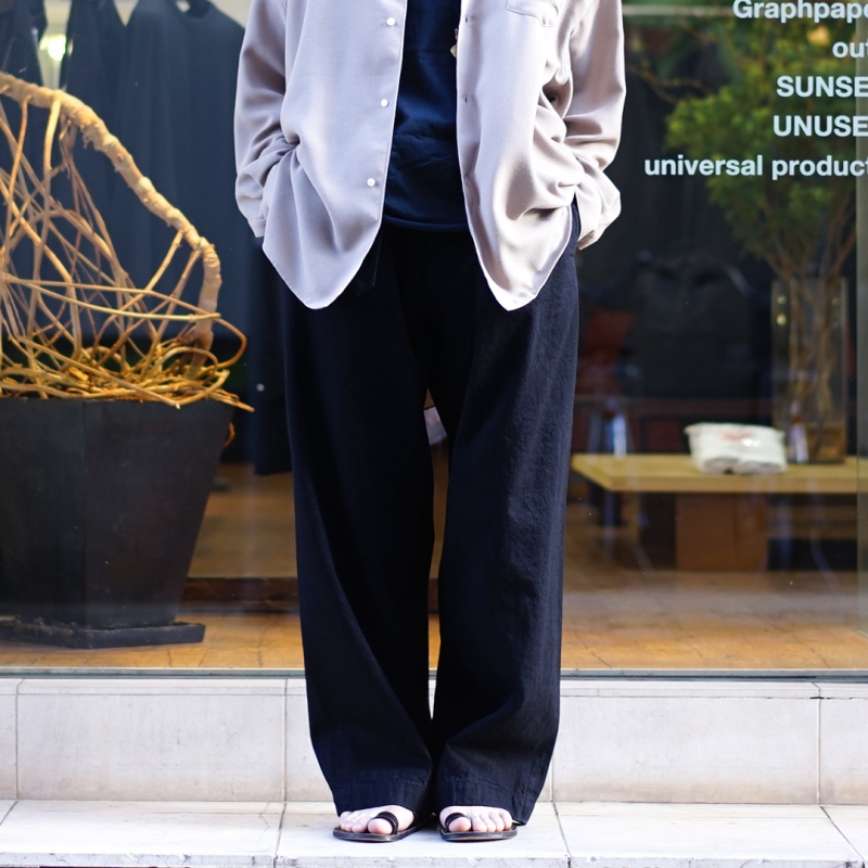 Graphpaper (グラフペーパー) 26SS Collectionの新作、Viscose Viyella
